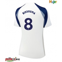 Camiseta Tottenham Hotspur Yves Bissouma #8 Primera Equipación para mujer 2025-26 manga corta